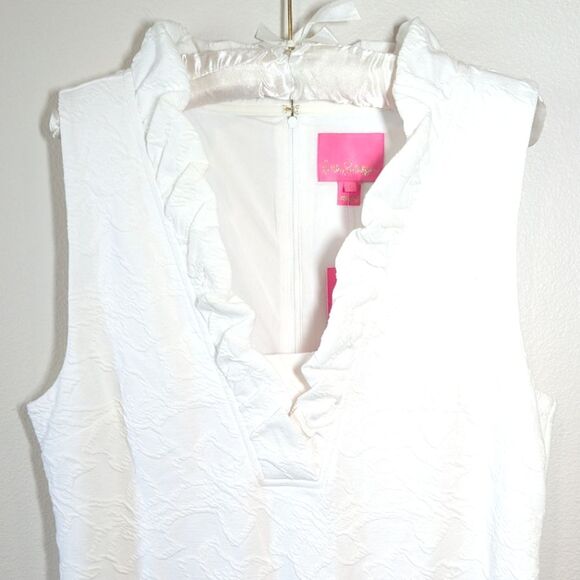 NWT Lilly Pulitzer Tisbury Mini Dress in Resort White - Picture 7 of 16